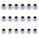 thumbnail image 1 of MQIMY Almohadillas de repuesto para auriculares, fundas de silicona para auriculares, se adaptan a la mayoría de los auriculares internos (agujero interior de 3,8 mm a 5,1 mm), almohadillas para los o, 1 of 1