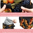 thumbnail image 4 of Thanksgiving Fruits Foldable Car Garbage Can with Lid Leak-Proof Mini Trash Can Hanging Storage Bag - Car Trash Bin, 4 of 6