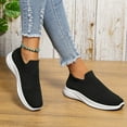 thumbnail image 6 of XIMIN Women's Slip On Sneakers Women Non Slip Work Shoes Comfortable Lightweight Breathable Casual Shoes for Walking Travel Work Footwear, 6 of 7