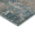 thumbnail image 4 of Addison Rugs Mayfield Washable Transitional Modern Teal Round Rug, 8' x 8', 4 of 5