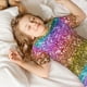 thumbnail image 5 of Balery Glitter Rainbow Conjunto de Pijama Infantil de Manga Corta con Estampado – Ropa de Dormir de Algodón Suave-X-Large, 5 of 6