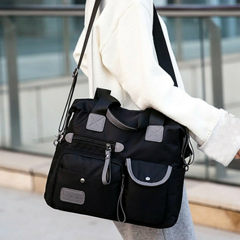 Crossbody Bag for Women - Multi-pocket Shoulder Bag Lightweight Messenger  Bag Casual printed Purse Handbag Travel Bag