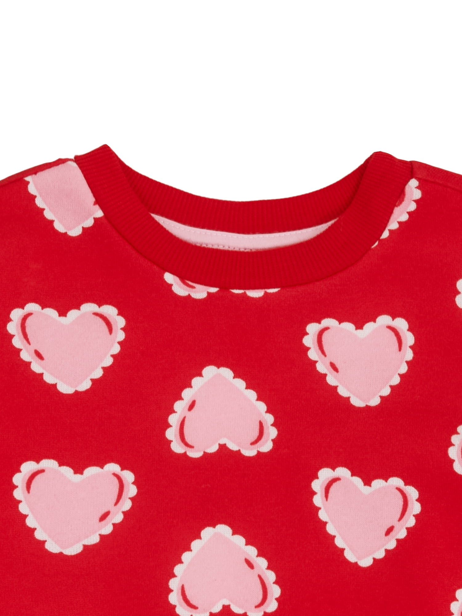 Way To Celebrate Baby & Toddler Valentine's Day Jogger Set, Sizes 0M-5T