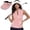 Pink Glitter, variant on Aplkyhs Pink Glitter Women's Golf Shirt and Sun Visor Hat Set Sleeveless Collared Racerback Quick Dry Moisture Wicking Fabric Adjustable UV Protection Sun Visor for Golf,Running,Outdoor Activities