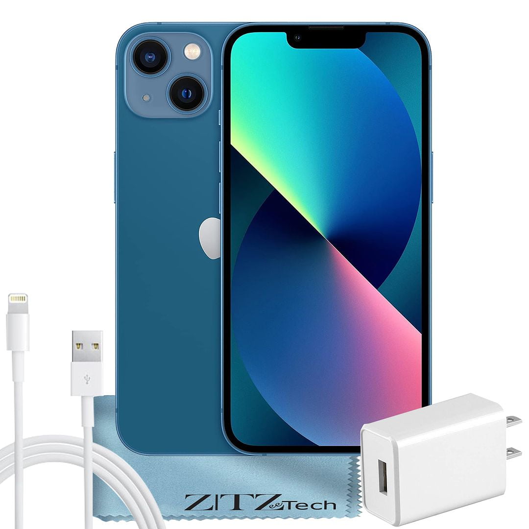 Apple iPhone 13, 128GB, Blue - Unlocked - Certified Refurbished