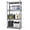 Silver, variant on WYRAVIO  Garage Shelving 1000LBS Heavy Duty Storage Shelves