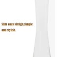 thumbnail image 2 of Sturdy Base Transparent Cylinder Glass Vase, Elegant Slim Vase For Floral Arrangement Or Wedding Centerpiece (Simple Size Design), 2 of 5