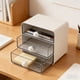 thumbnail image 5 of Organizador de Escritorio con Cajones Transparentes, Solución para Guardar Papelería y Revistas, Estante Estilo Cajón para Oficina, Dormitorio y Escritorio., 5 of 6