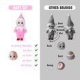 thumbnail image 5 of LitoMagic Christmas Baby Elf Doll in Pink Jumpsuit, 5 of 5