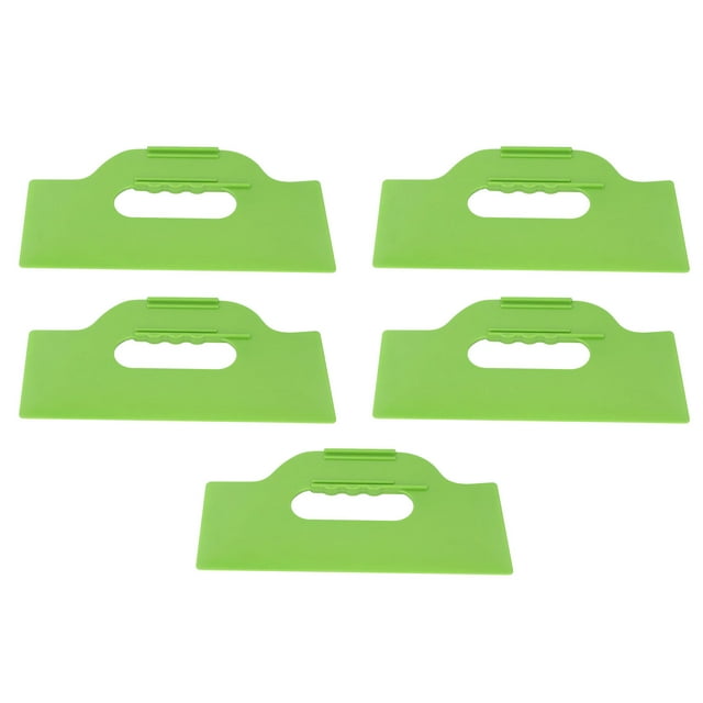 Scraper 5PCS 10 Inch Putty Spatulas Flexible Plastic Paint Scraper Set for Drywall Spackling Patching Painting