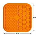 thumbnail image 4 of Scmkd 6in Lick Pad, Slow Feeder Mat Silicone Dispenser Pet Feeding Licking Bathing Distraction Pad For Dog, 4 of 9