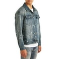 thumbnail image 5 of Wesc Men's Denim Paint Splatter Jacket, 5 of 5
