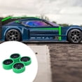 thumbnail image 2 of Wweixi 4piece 26.5mm Racing Tire Metal Wheel Rim For 1/28 Wltoys K969 K979 K989 Metal Upgraded Color Racing Tire WLtoys silver+gold, 2 of 6