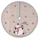 thumbnail image 1 of Alfombra de muñeco de nieve para árbol de Navidad, falda de muñeco de nieve para árbol de Navidad, cuadros blancos y verdes para protección del suelo, 110cm/43,3 pulgadas, 1 of 14
