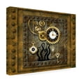 thumbnail image 4 of Canvas Wall Art - Tina Mitchell 'Steampunk Octopus Clockworks' Wall Art for Living Room, Bedroom, or Office DÃ©cor by Trademark Fine Art - 24 x 24 Inches, 4 of 4