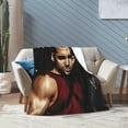 thumbnail image 5 of Ryan Reynolds Throw Blanket Fleece Blanket Soft Cozy Flannel Blanket Lightweight Plush Blanket (3Sizes), 5 of 6