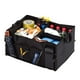 thumbnail image 2 of Caja de almacenamiento para coche y acampada, organizador de maletero de coche, organizador de almacenamiento de maletero plegable negro para coche SUV (negro), 2 of 5