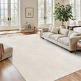 thumbnail image 1 of MeyJey Alfombras de Área de 8'x10' para Sala de Estar, Alfombras Modernas Antideslizantes con Textura Jacquard, Alfombra Geométrica Suave para Recámara Comedor Oficina, Beige, 1 of 10
