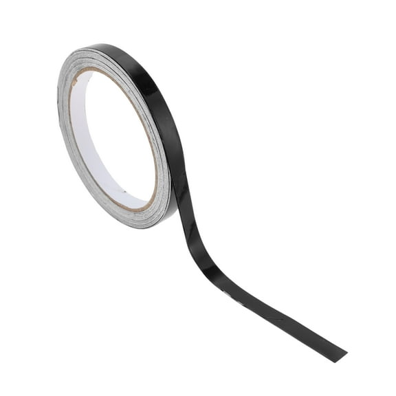 Unique Bargains Pinstripe Tape 10mmx10m Car Stripes Pinstripe Decals for Car Motorcycle and Boat Racing Stripes DIY Stickers Glossy Black 1 Pcs