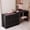 Black, variant on Cozy Home Multi-Functional Makeup Vanity Desk with 6 drawer dressers, Rotatable L Shaped Dressing Table with Remote LED Light for Bedroom, Vanity Table for Working, Studying, Sewing, Nail Care, Pink