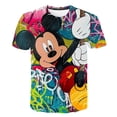 thumbnail image 2 of Camiseta de Mickey Mouse para hombre, camiseta de Sonic 3D de Harajuku, camiseta de verano para niños, camiseta de manga corta para niñas, 2 of 4