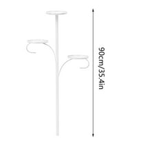 Luoshdecor Christmas Triple Tree Topper Candle Holder,Metal Triple Tree Topper Shelf for Christmas Tree,Holiday, Indoor & Outdoor Decor 35.4 in