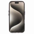 thumbnail image 2 of For iPhone 16 Plus Clear Phone Case PC+TPU Hybrid Back Cover - Transparent Purple, 2 of 5