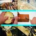thumbnail image 4 of CJC Wood Carving Knife Set, 8 Pcs Hand Carving Tool Set for DIY Sculpture Carpenter, 4 of 10