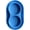 Blue, variant on PETGLE Ants Away Double Pet Feeding Bowls Dog Water and Food Bowls,6 cups/48oz Pet Feeder Bowls for Medium Large Dogs Cats (Blue, 15.5X9.5X2.75 INCH)