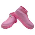 thumbnail image 1 of Pink waterproof shoe cover (M), 1 of 5