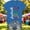 Blue, variant on Journey Shirts for Women Graphic Tees for Women Cute Summer Tops Women's Summer Tees Beachy Tops for Women Workout Tops for Women Running Shirts Women Basic Tees for Women Solid Color Work Blouses