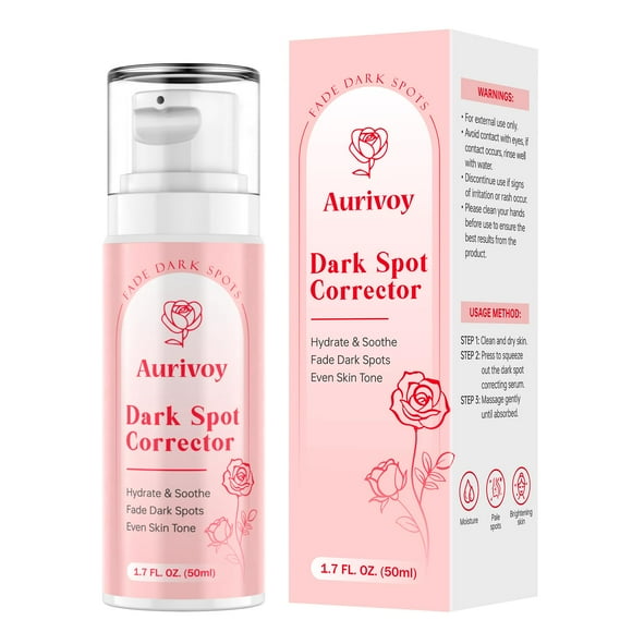 Sérum eliminador de manchas oscuras Aurivoy 50 ml para rostro y cuerpo