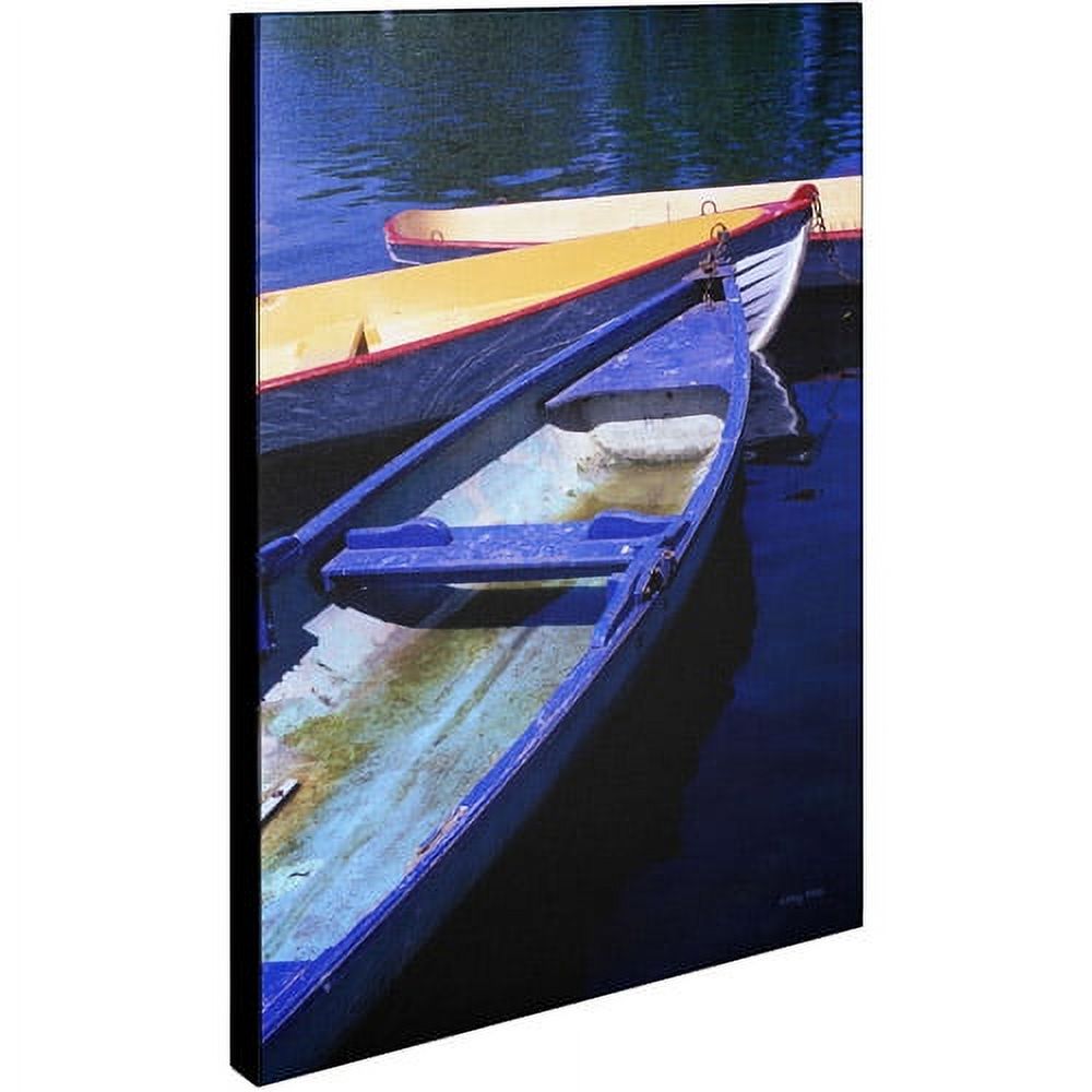 Trademark Fine Art 'Bois de Boulogne Boats' Canvas Art by Kathy Yates