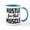 White/Blue Inside, variant on CafePress - Hustle For That Muscle - 11 oz Ceramic Mug - Novelty Coffee Tea Cup