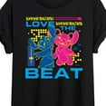 thumbnail image 3 of Disney - Lilo & Stitch - Love The Beat - Women's Oversized T-Shirt, 3 of 5