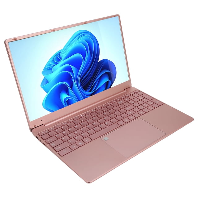 Computadora Portátil De 15.6 Pulgadas, Celeron N5095 De Alto Rendimiento, Pantalla IPS 2K, Portátil Y Conveniente, 12 GB De RAM 128 G De ROM, Para10 Rose Gold