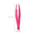 thumbnail image 2 of LEEYNEER20 Pcs Plastic Tweezers Beads Jewelry Making DIY Crafts Tweezers Tools for Kids, 2 of 6