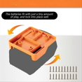 thumbnail image 4 of 5Pack Battery Wall Mount Holder for 18V Li-Ion Drill, 4 of 5
