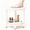 WHITE, variant on HDPE Shower Chair for Inside Shower with handle&Storage Shelf,Shower Stool to sit on,for Shaving Legs-gray