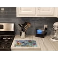 thumbnail image 2 of Carolines Treasures 8975LCB Abstract Mermaid Water Fantasy Glass Cutting Board- Large, 2 of 2