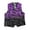 Purple, variant on 2026 Men's Gradient Sequin Suit Vest Vest For Men Slim Fit Formal Wear For Bar Waiter And Stage Performance Green，S