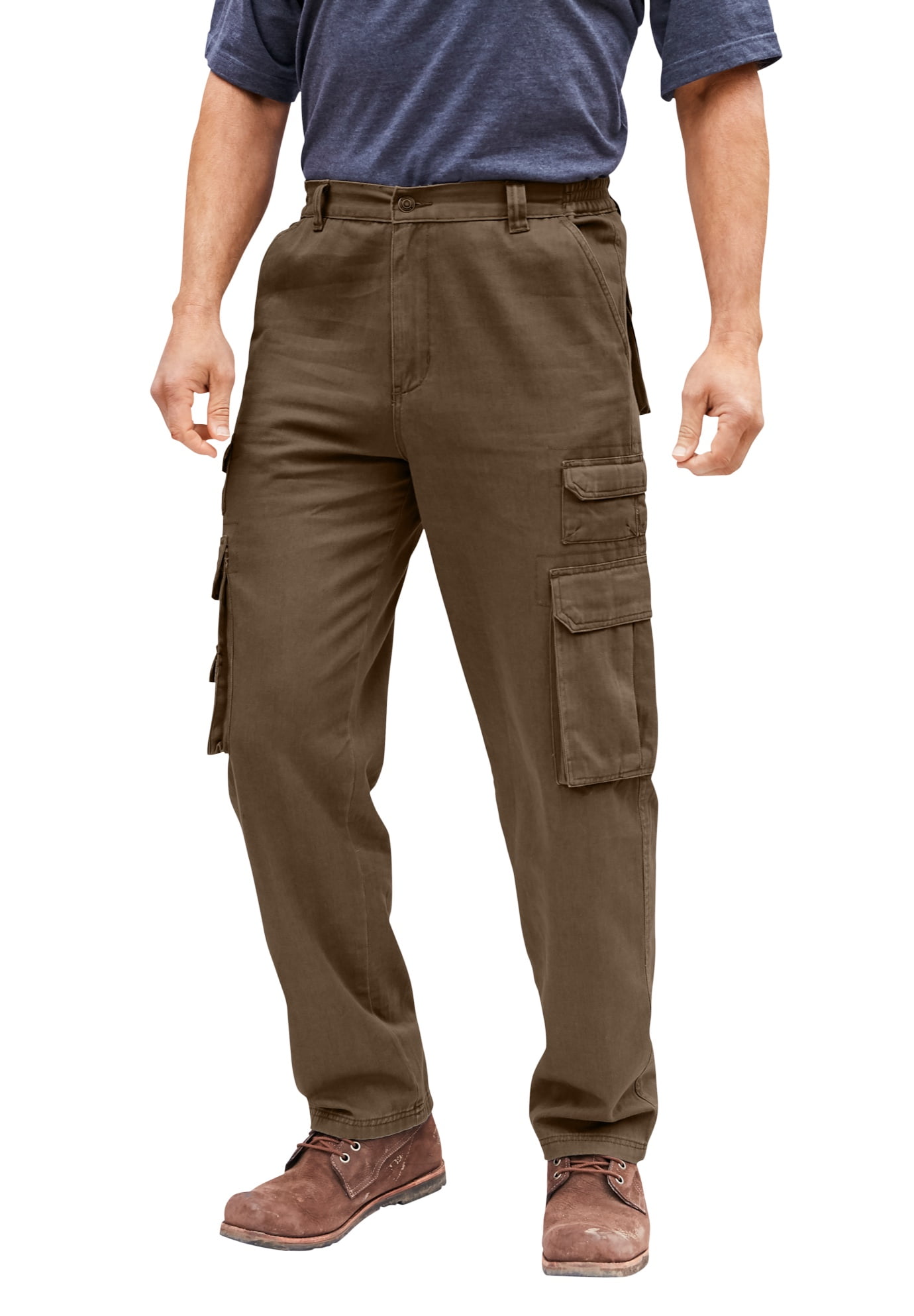 46 28 Edwards Mens Stretch Zipper Pocket Pant Steel Grey