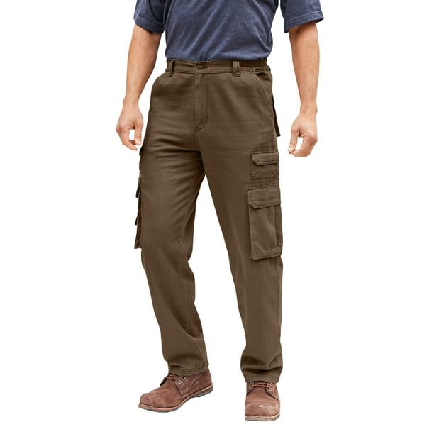 men's stacked cargo pants