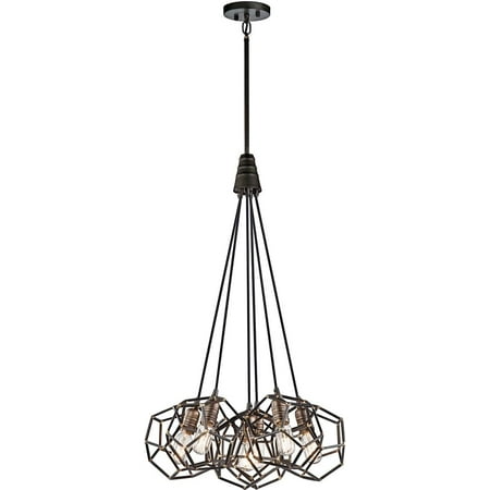 

Kichler 43718RS Rocklyn 6 Light Foyer Chandelier