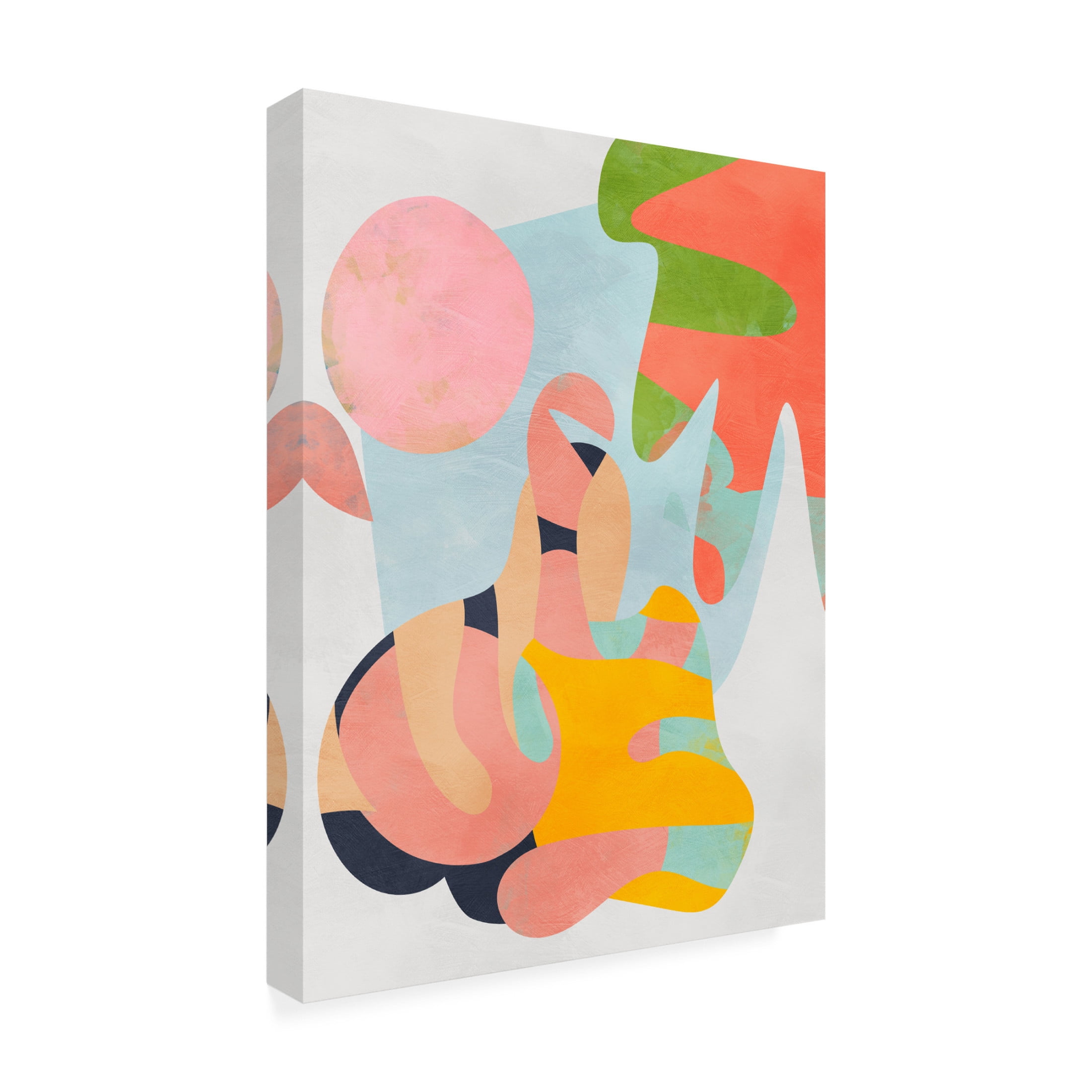 Trademark Fine Art Ana Rut Bre Pastel cut out Canvas Wall Art