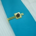 thumbnail image 2 of Cute Spider Square Tie Bar Clip Clasp Tack- Silver or Gold, 2 of 4