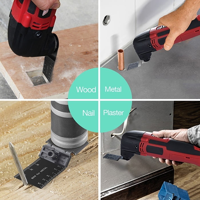 Oscillating tool nail cutting blade deals