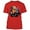 Red, variant on Super Hillary Clinton Print T-shirt Make America Great Mens Tee Color Black Small