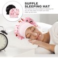 thumbnail image 3 of OUNONA 2Ud Bonnet Para En Satén Para Uso Diario Cuidado Del Y Protección De Almohada, 3 of 6