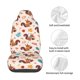 thumbnail image 4 of Balery Forest Squirrel Nuts Funda de Asiento para Auto con Diseño - Cubierta Frontal Suave y Transpirable con Protector Antideslizante- 1 Unidad, 4 of 5